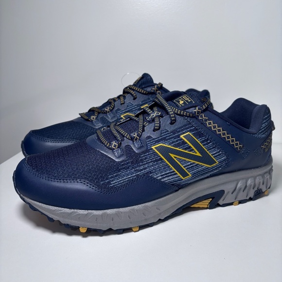 ✨SOLD New Balance Men's 410 V6 Navy Blue Trail Running Sneakers Size 11.5 Wide - Picture 2 of 10